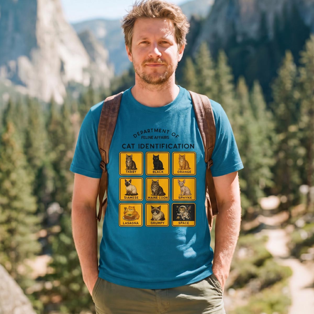 Department of Wildlife Cat Identification T-Shirt