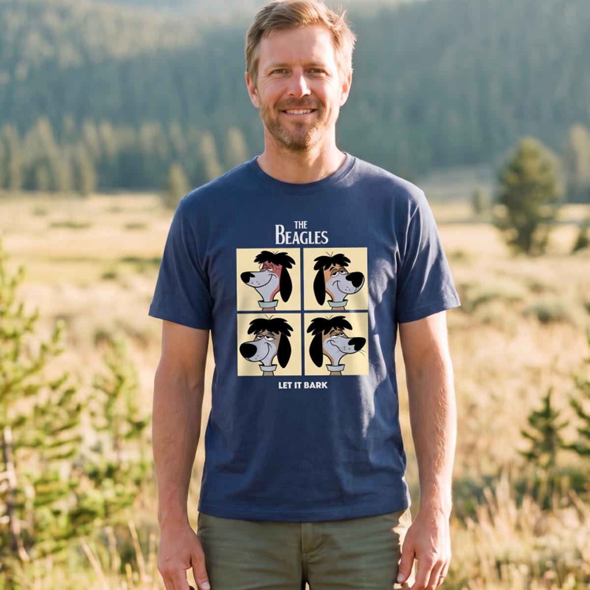 The Beagles Let It Bark Dog Band T‑Shirt 