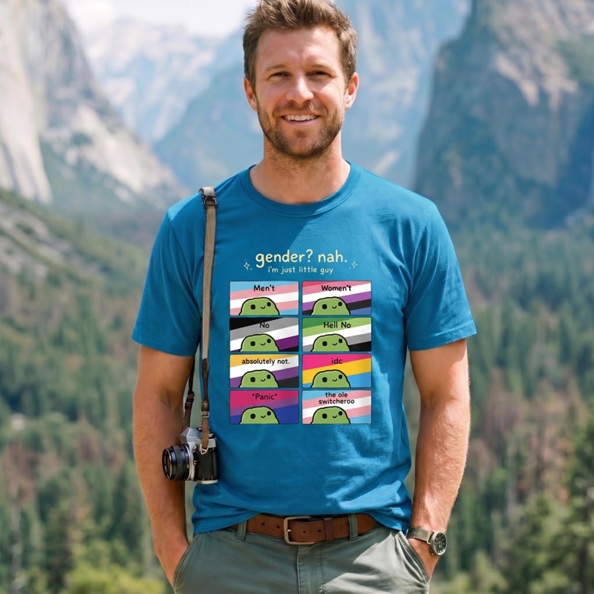 Gender Nah I’m Just Little Guy T‑Shirt