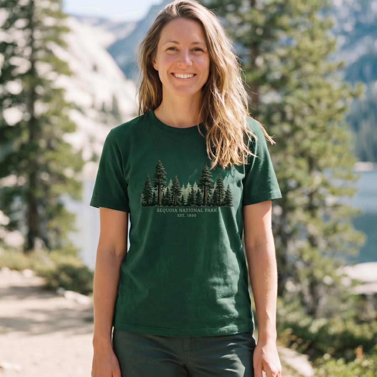 Sequoia National Park Hiking T‑Shirt