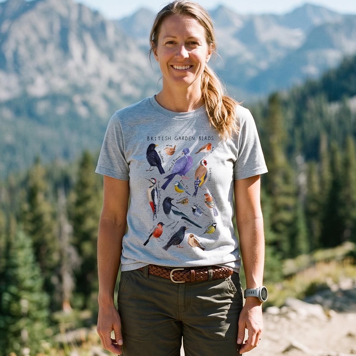 Botanical Garden Birds Wildlife Birdwatching T-Shirt