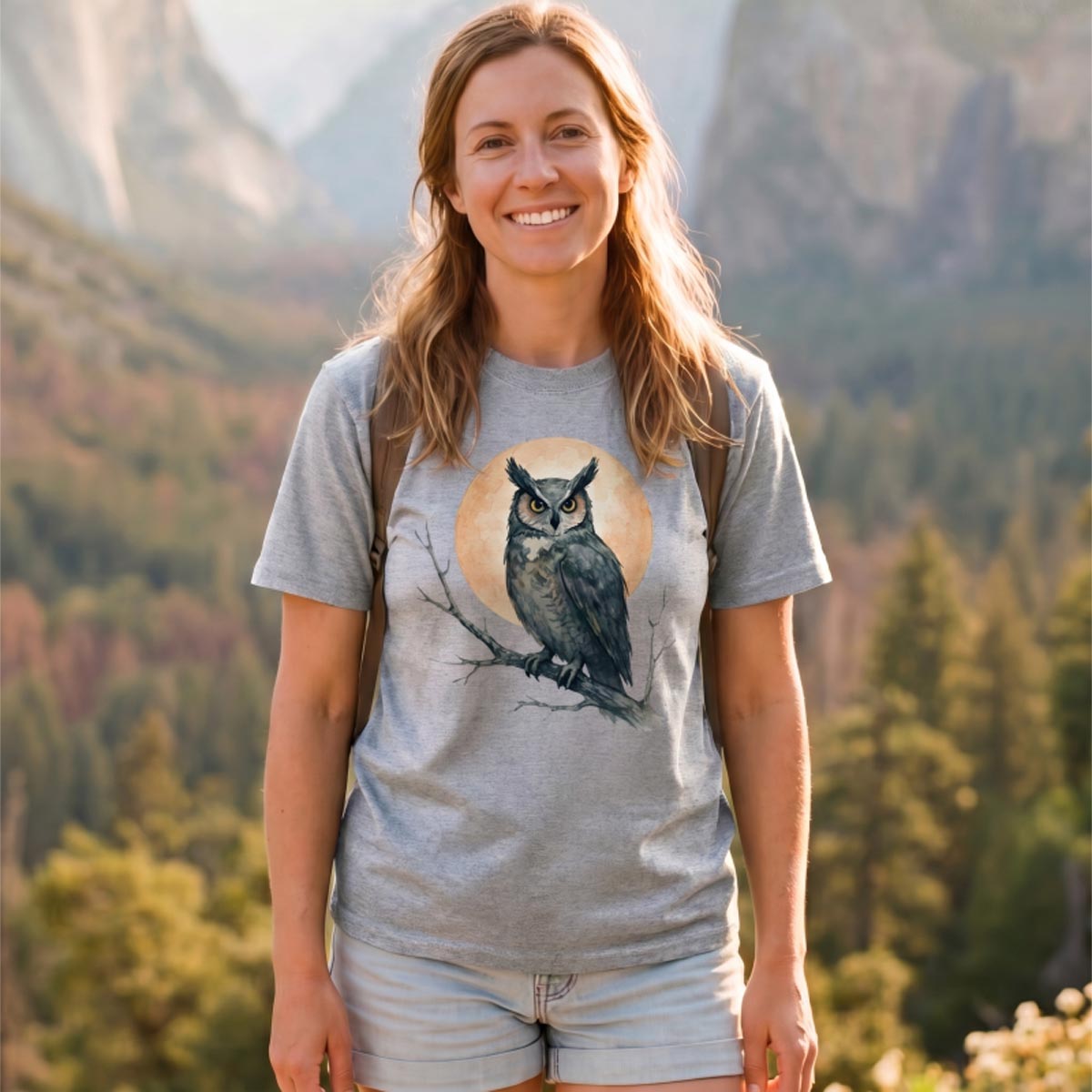 Twilight Owl T‑Shirt