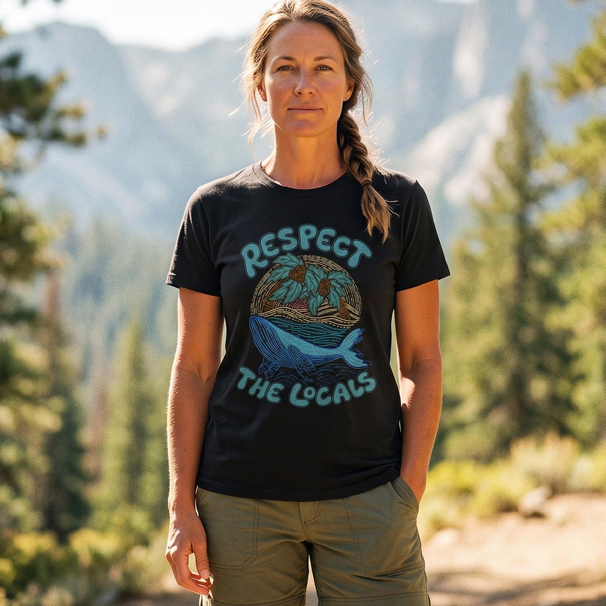 Respect the Ocean Whale T-Shirt