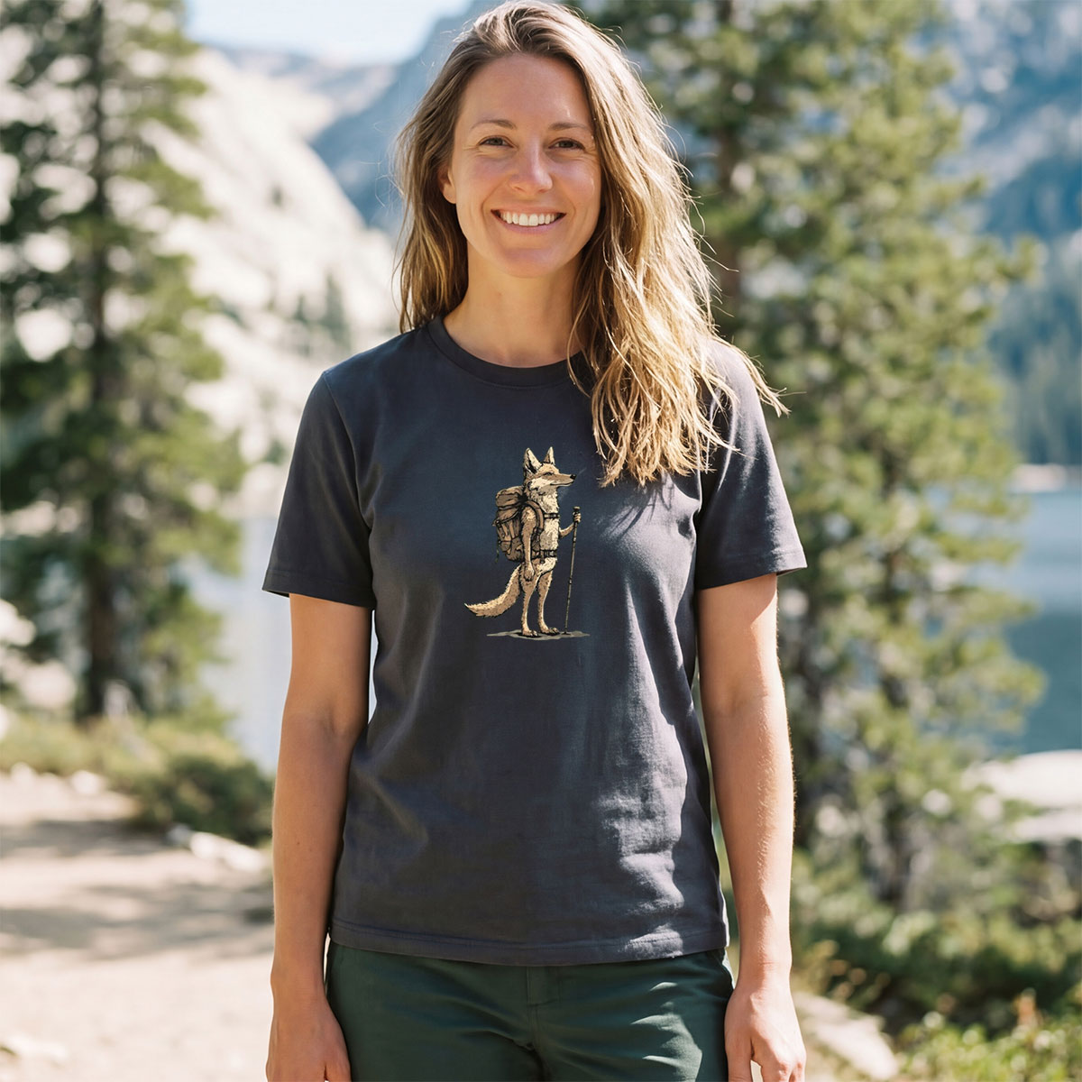 Coyote Backpacker T-Shirt