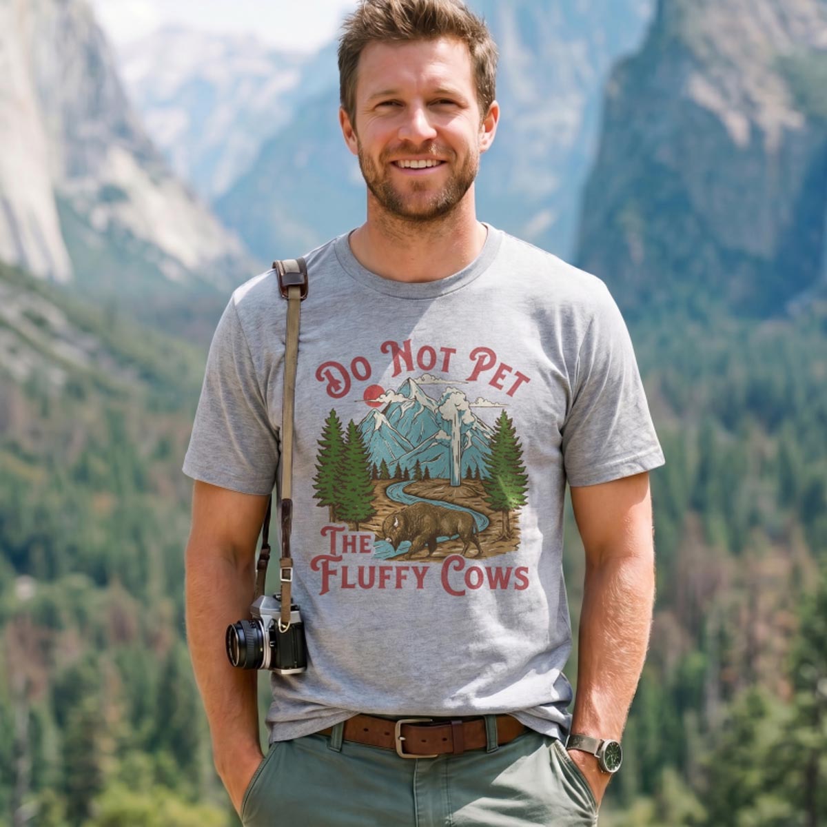 Fluffy Cows Yellowstone T-Shirt
