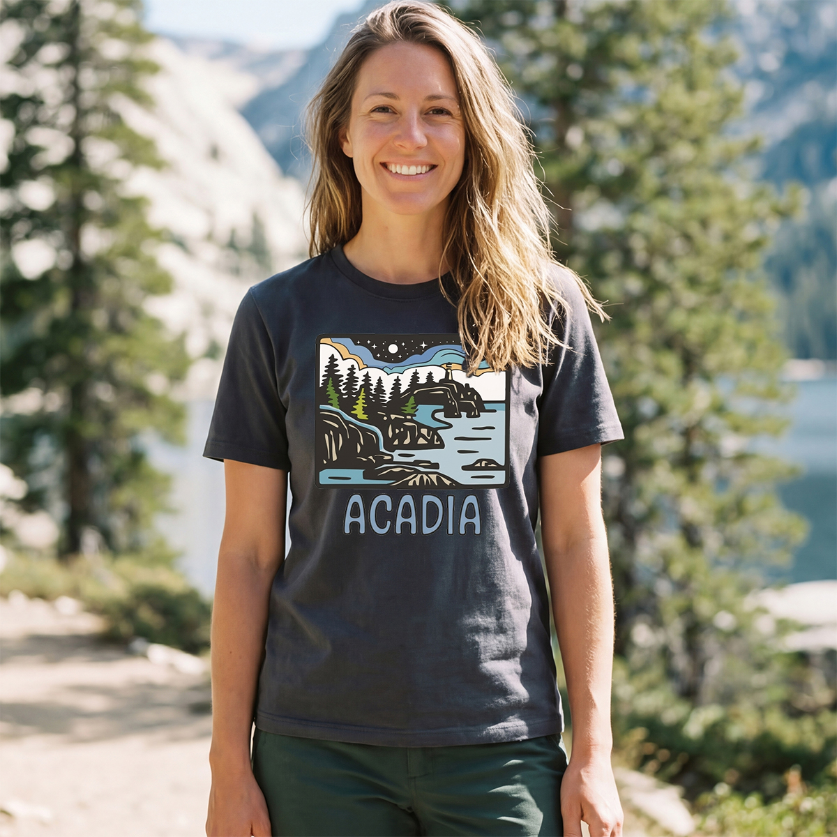 Acadia at Night T-Shirt