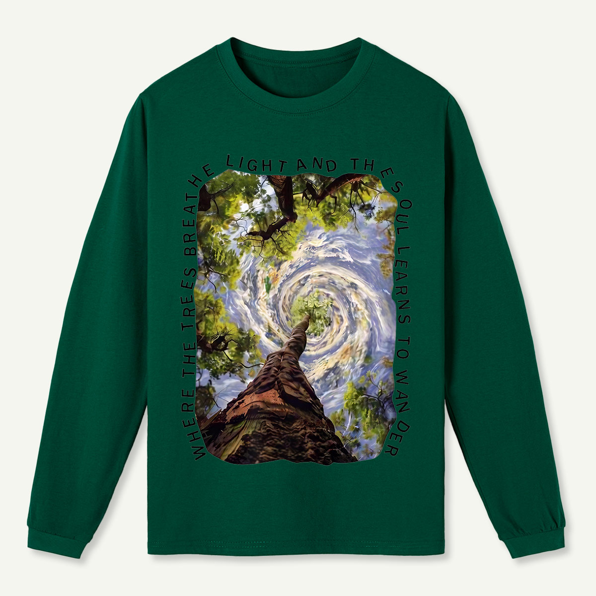 surreal forest Long Sleeve T-Shirt