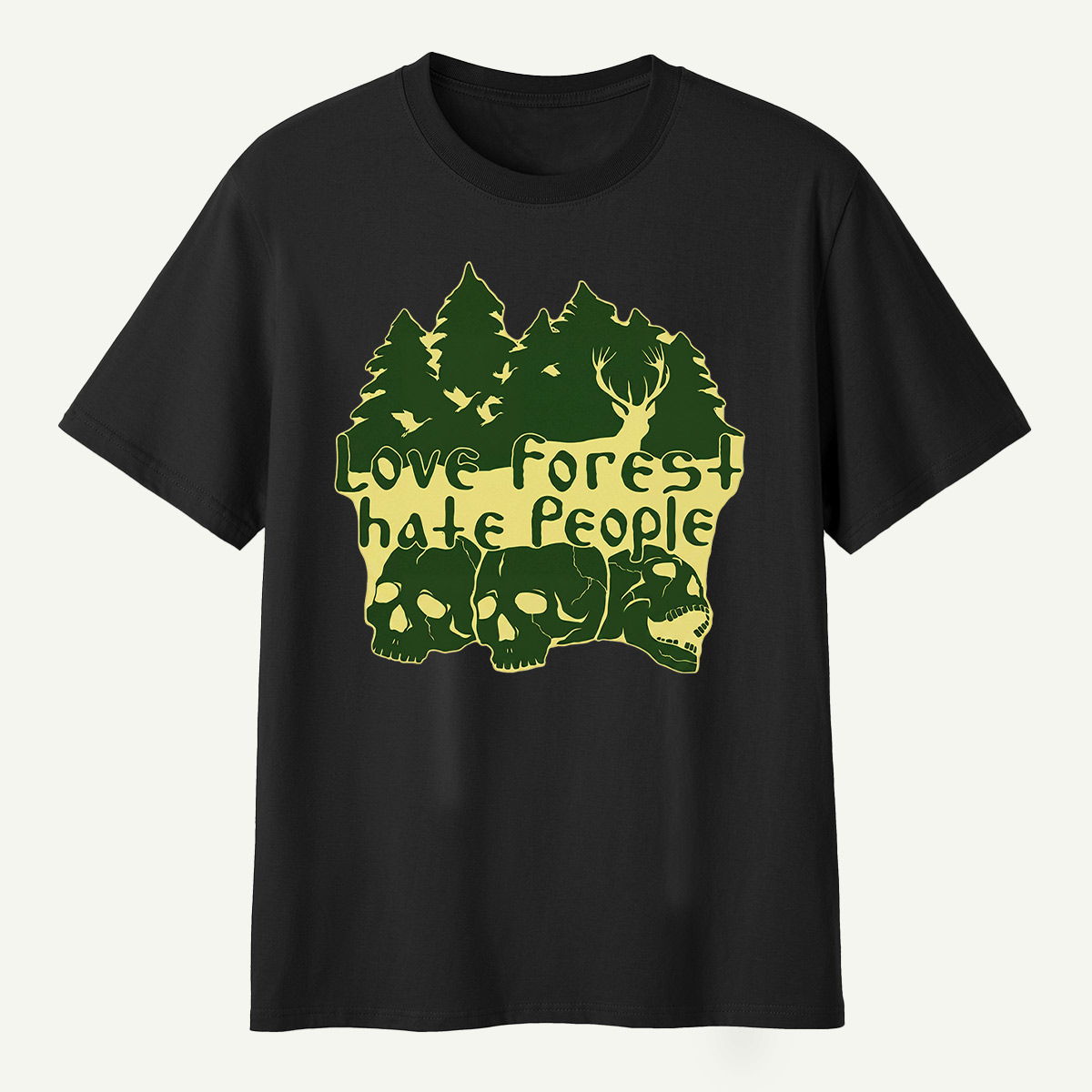 Love Forest Hate People T-Shirt