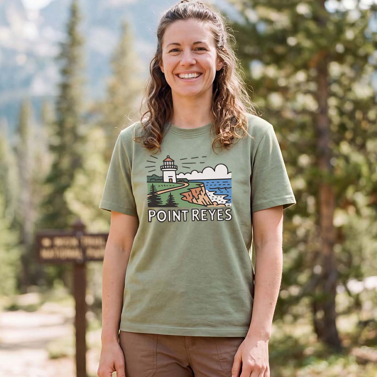 Point Reyes National Seashore Tee Cotton Classic T-Shirt