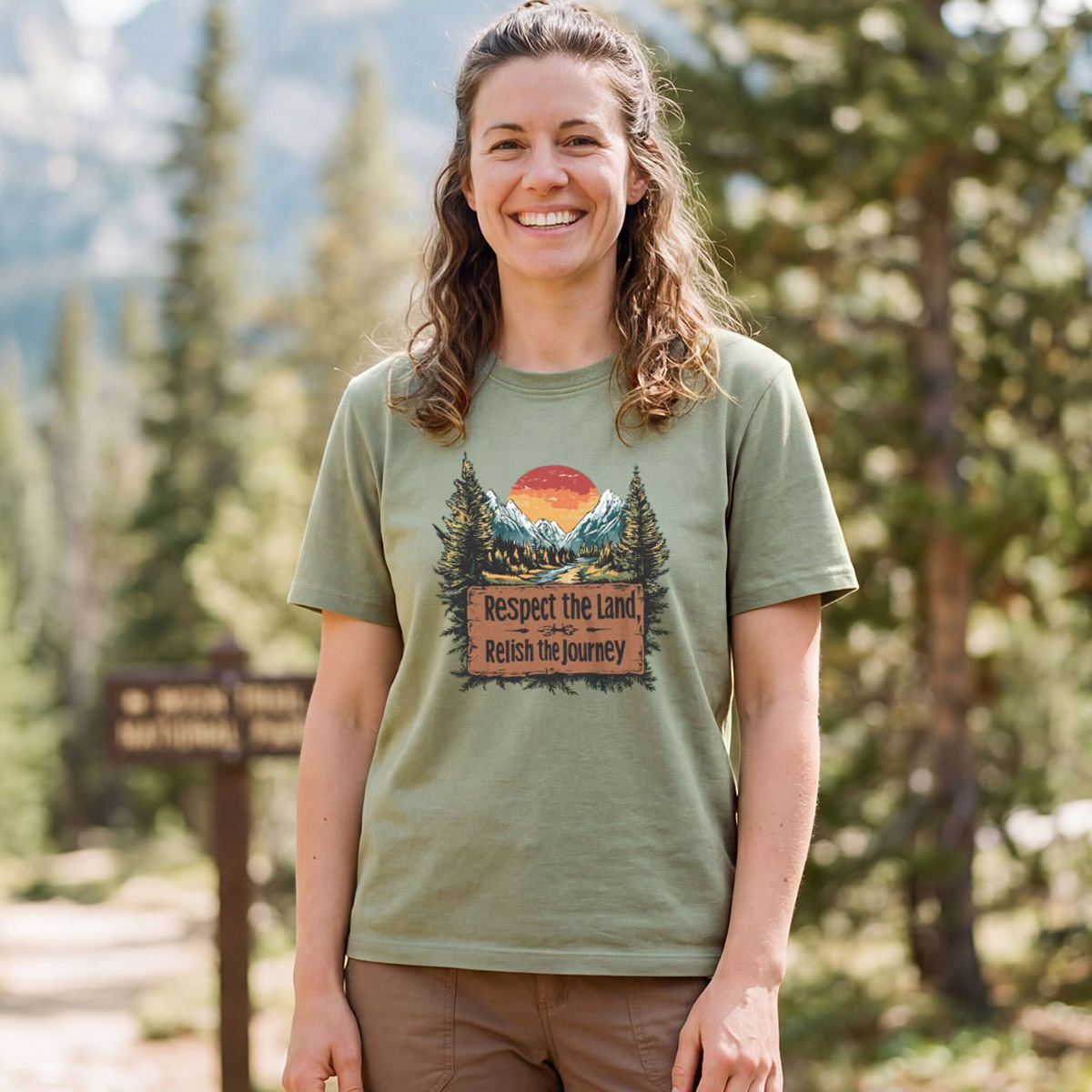 Respect The Land Relish The Journey T-Shirt