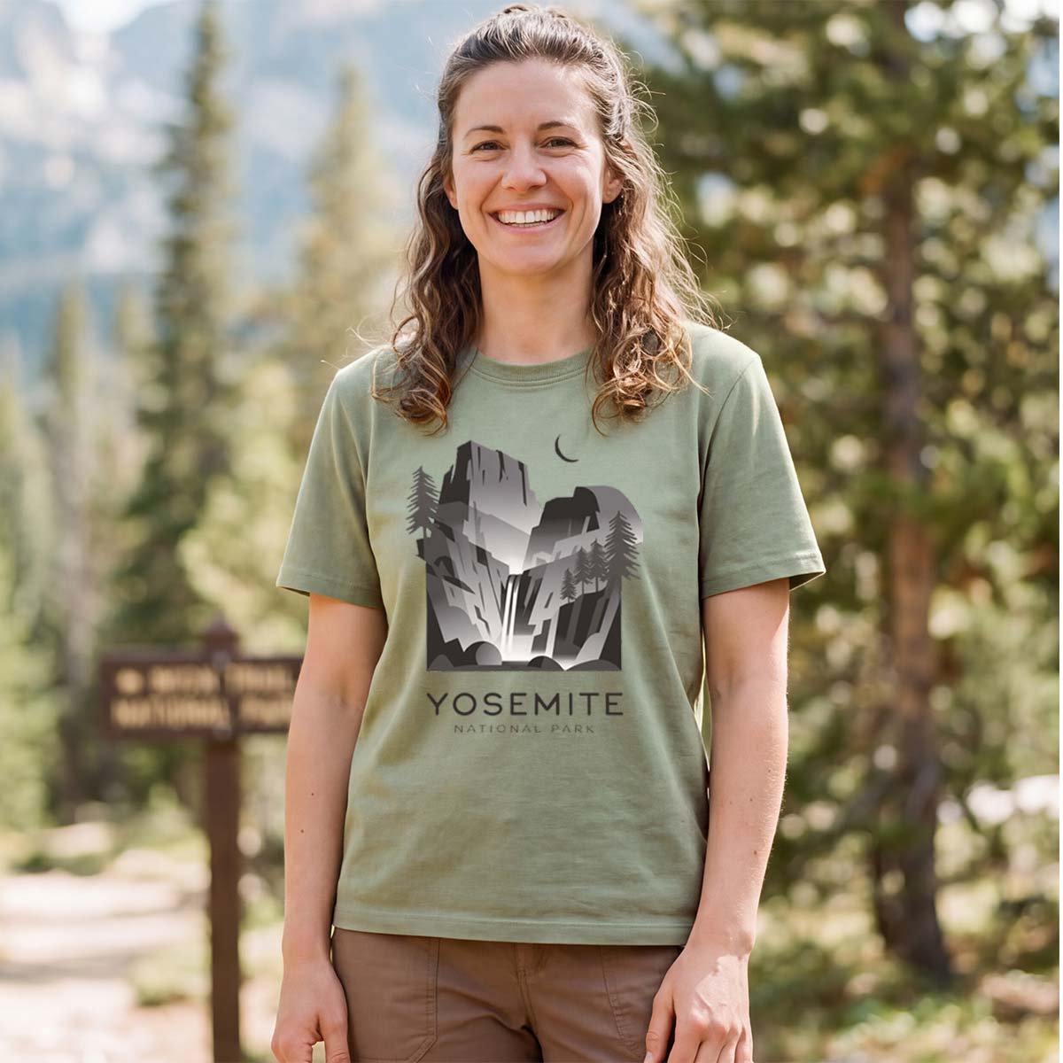 Yosemite National Park Tee Cotton Classic T-Shirt