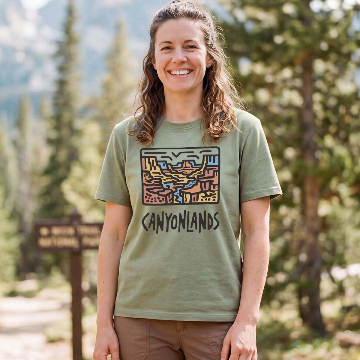 Canyonlands National Park Tee Cotton Classic T-Shirt
