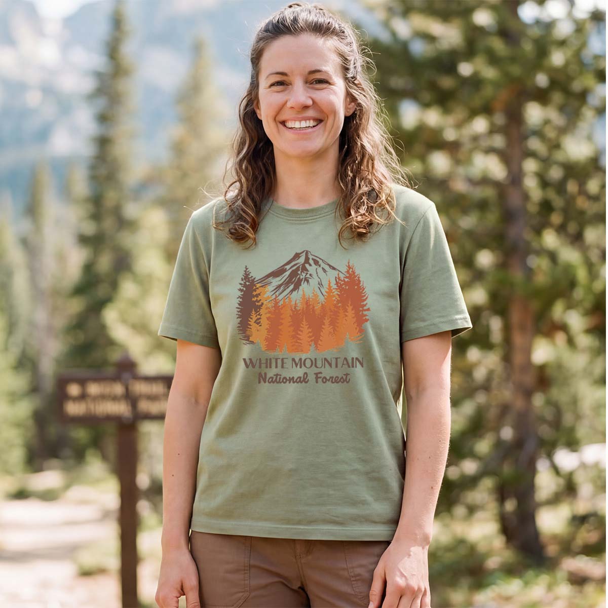 White Mountain National Forest Tee Cotton Classic T-Shirt
