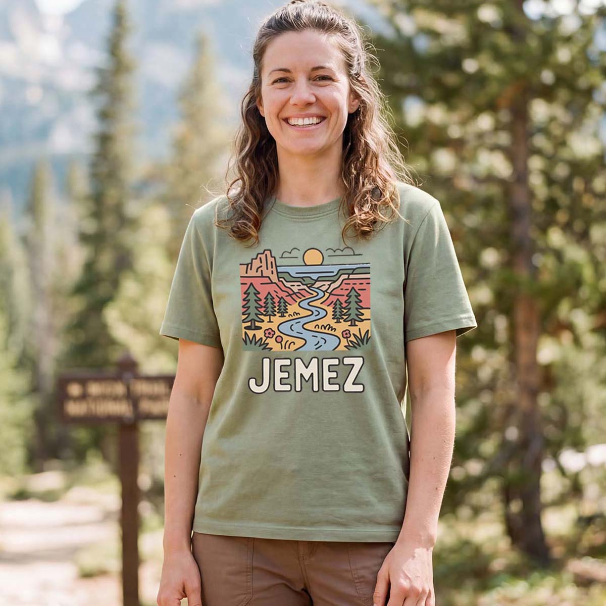 Jemez National Recreation Area Tee Cotton Classic T-Shirt
