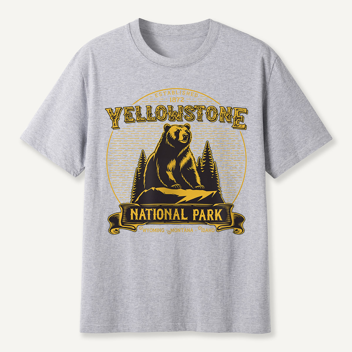 Yellowstone National Park Sitting Bear T-Shirt