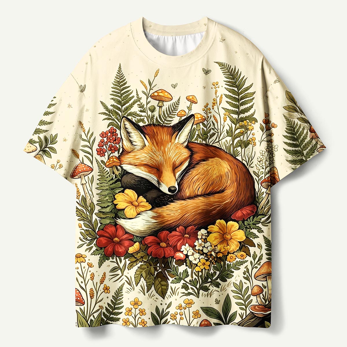 Sleeping Fox Meadow Botanical Premium Eco Tee