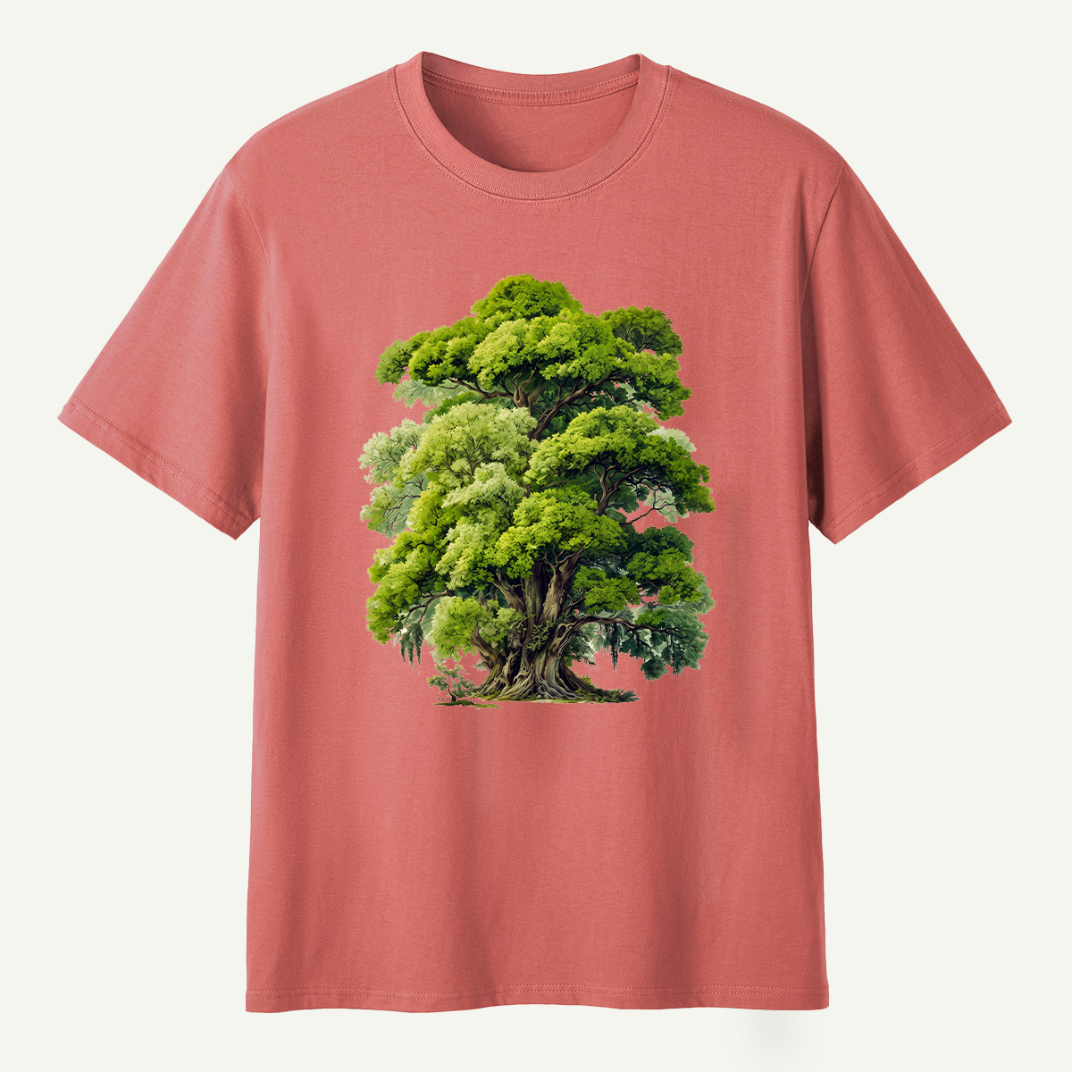 Ancient Oak Tree Watercolor Study T-Shirt