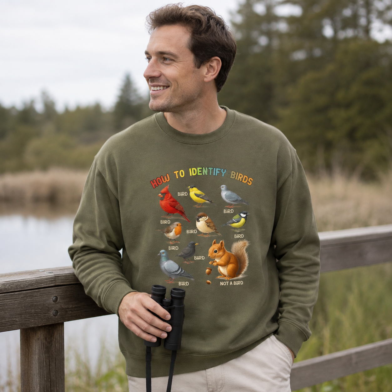 How to Identify Birds Sweatshirts