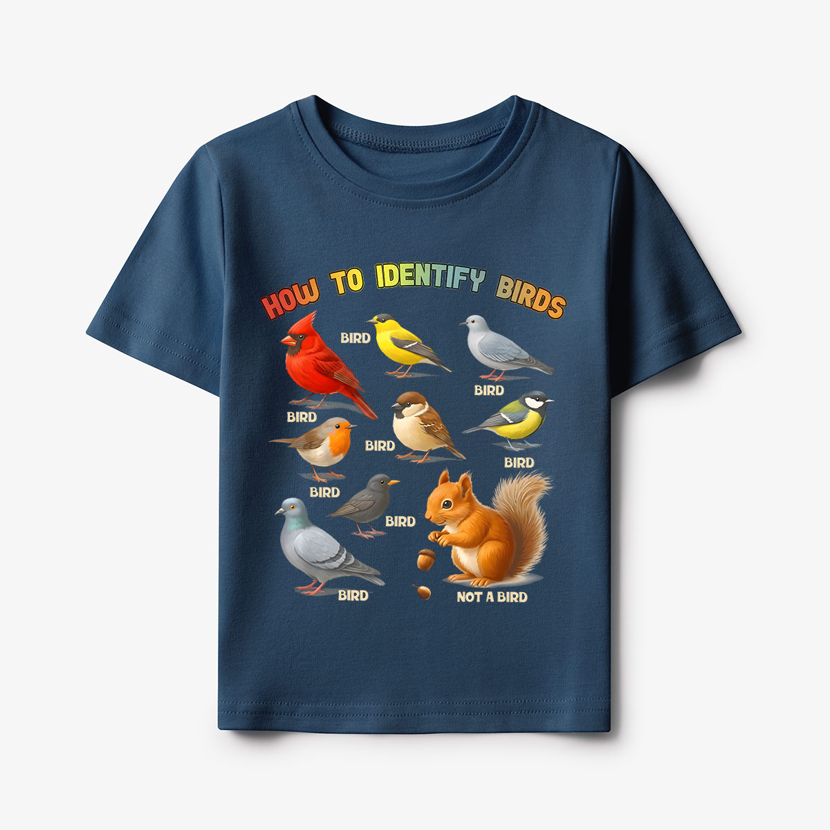 How to Identify Birds Kids T-Shirt