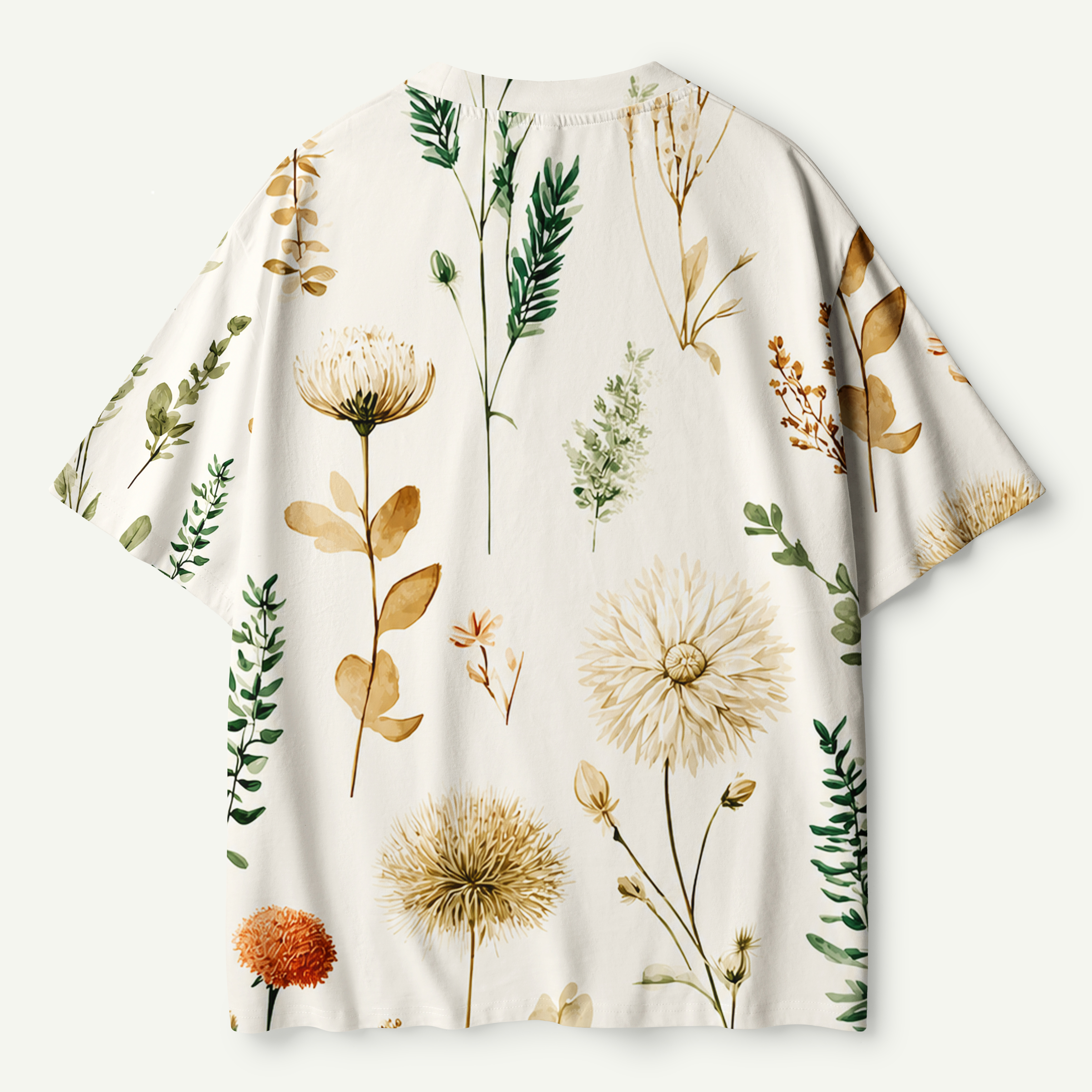Vintage Meadow Wildflower Study Premium Eco Tee