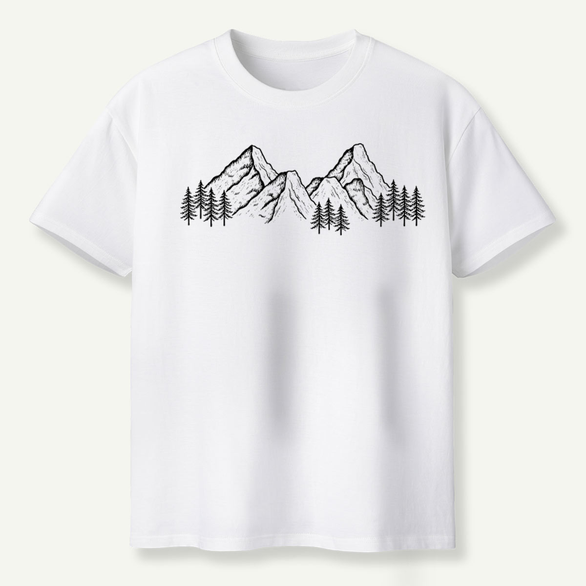 I Will Make A Way In The Wilderness Mountain River T-Shirt