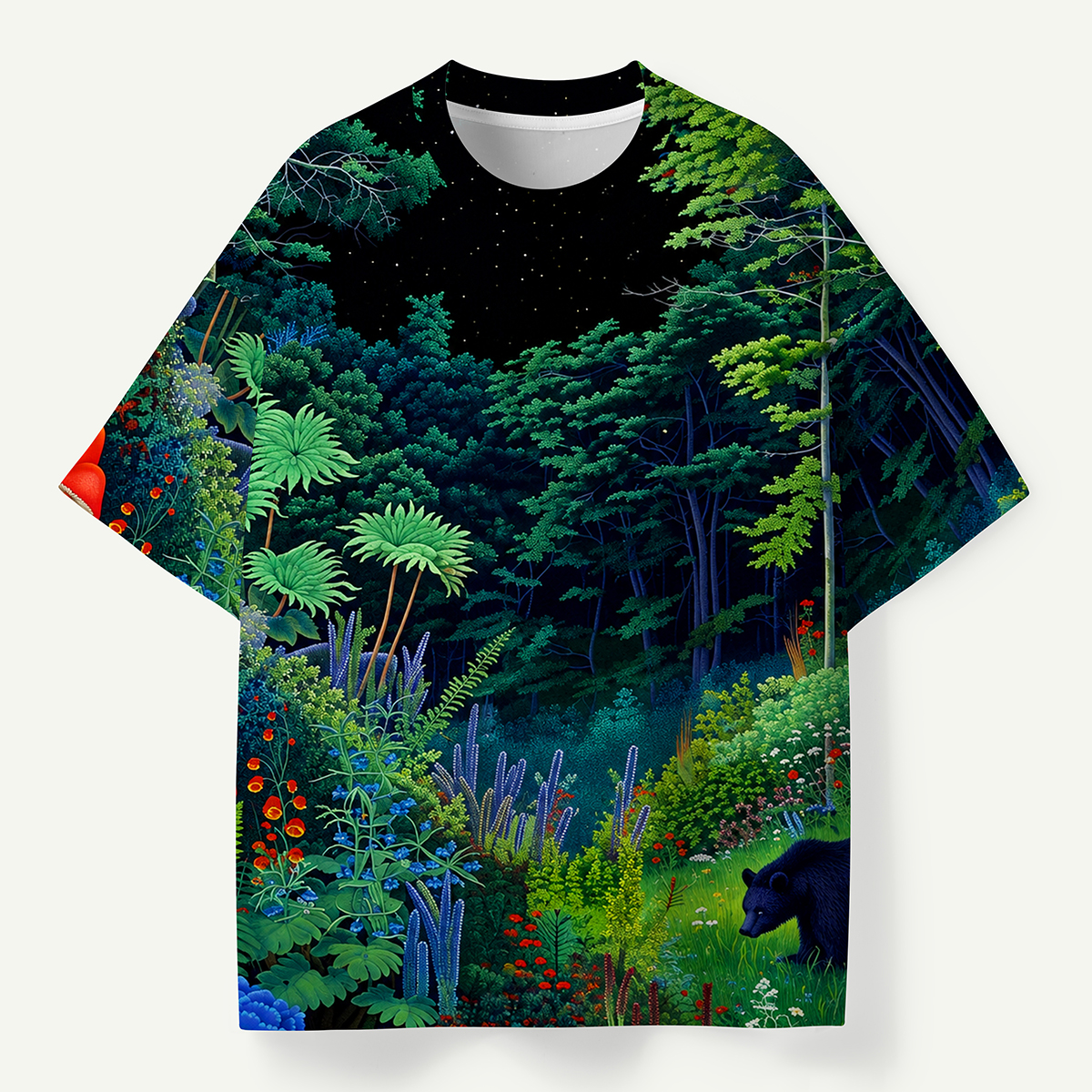 Enchanted Woodland Night Premium Eco Tee