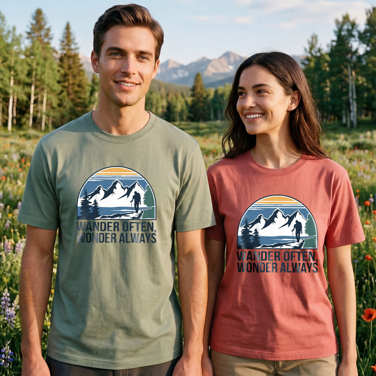 Wander Often Wonder Always T-Shirt