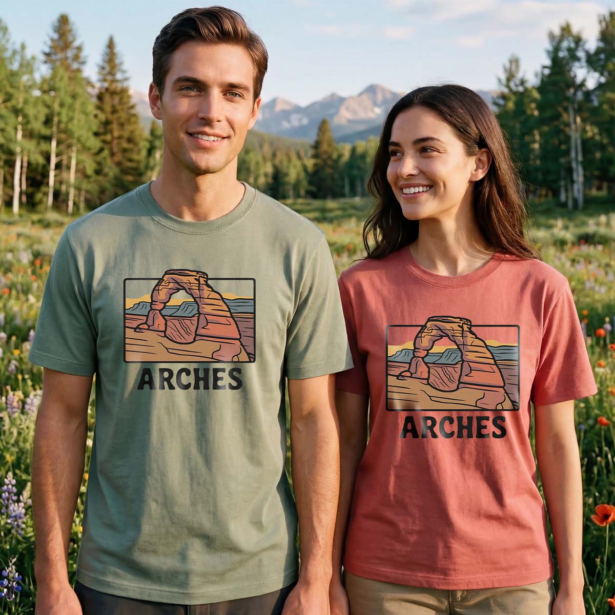 Arches National Park Tee Cotton Classic T-Shirt
