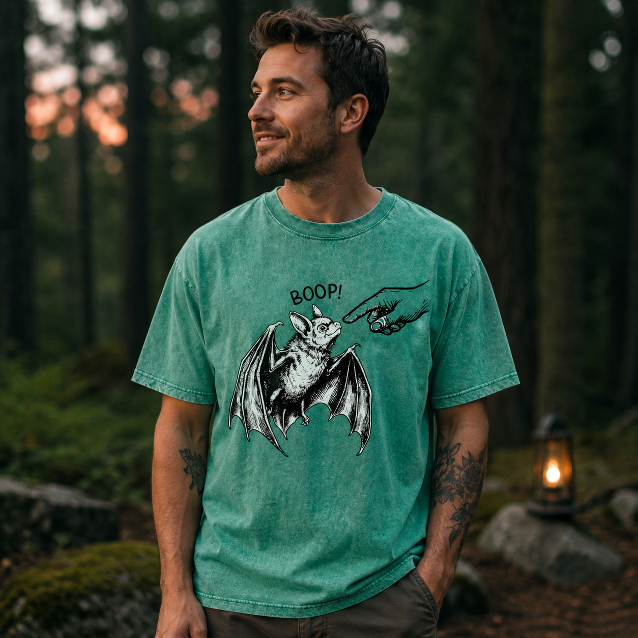 Boop the Bat Washed T-Shirt