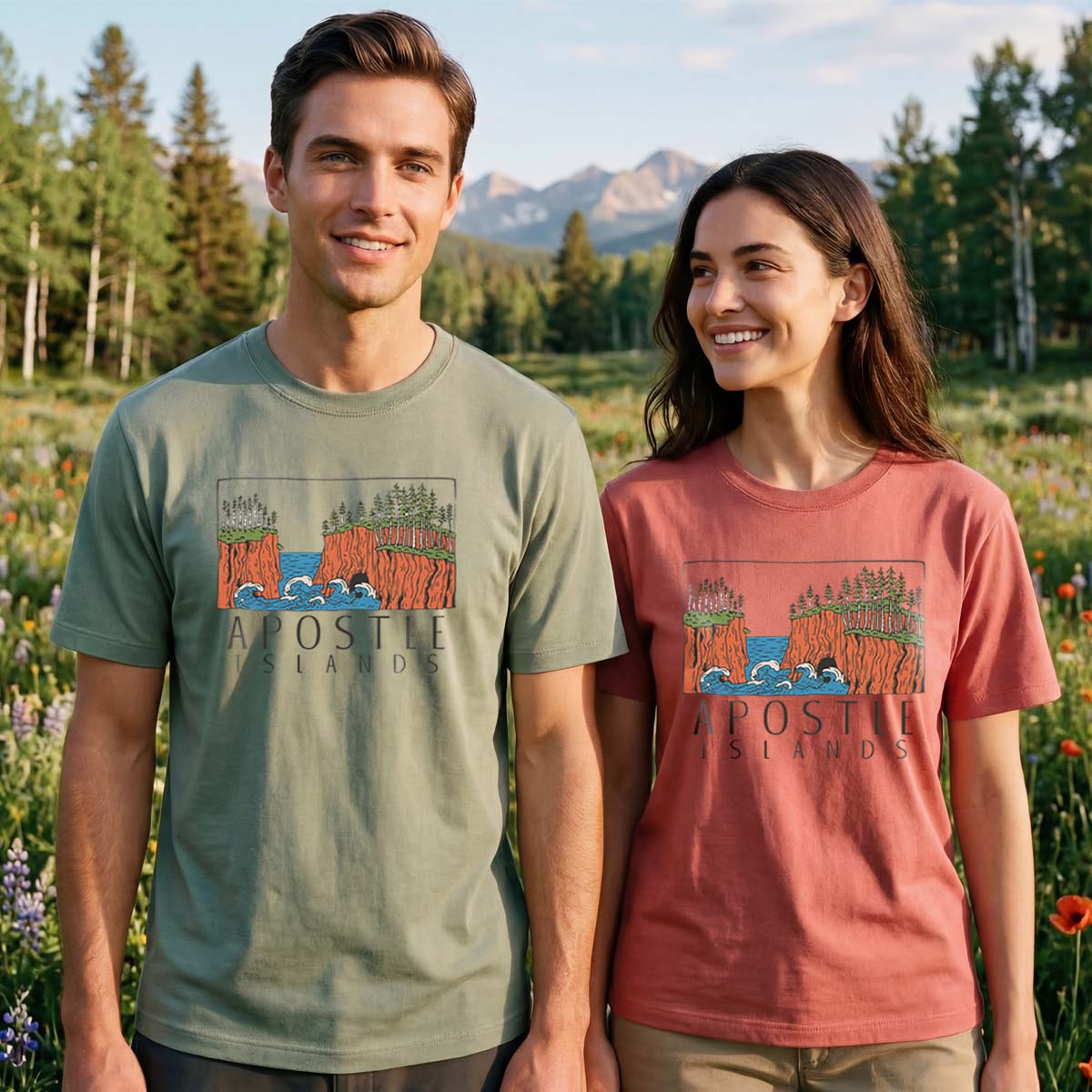 Apostle Islands National Lakeshore Tee Cotton Classic T-Shirt