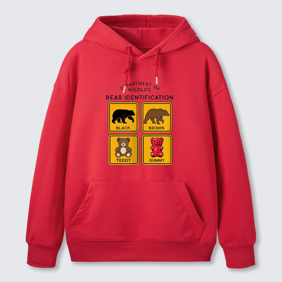Department of Wildlife Bear Identification Hoodie