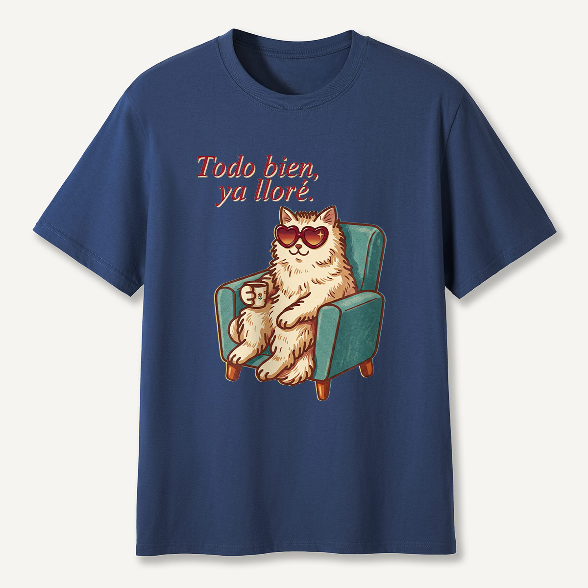 Coffee Cat Relax T-Shirt