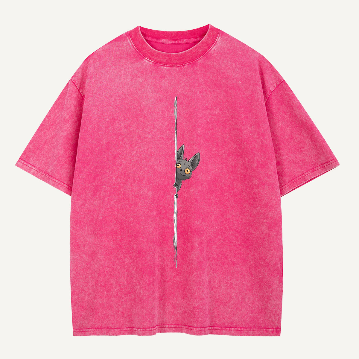 Peekaboo, Little Bat Washed T-Shirt