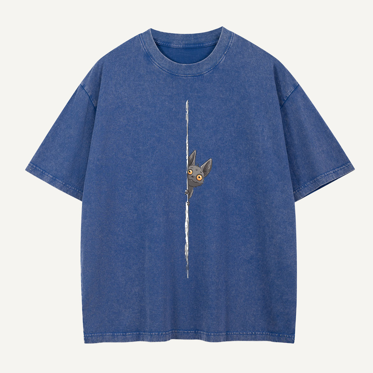 Peekaboo, Little Bat Washed T-Shirt