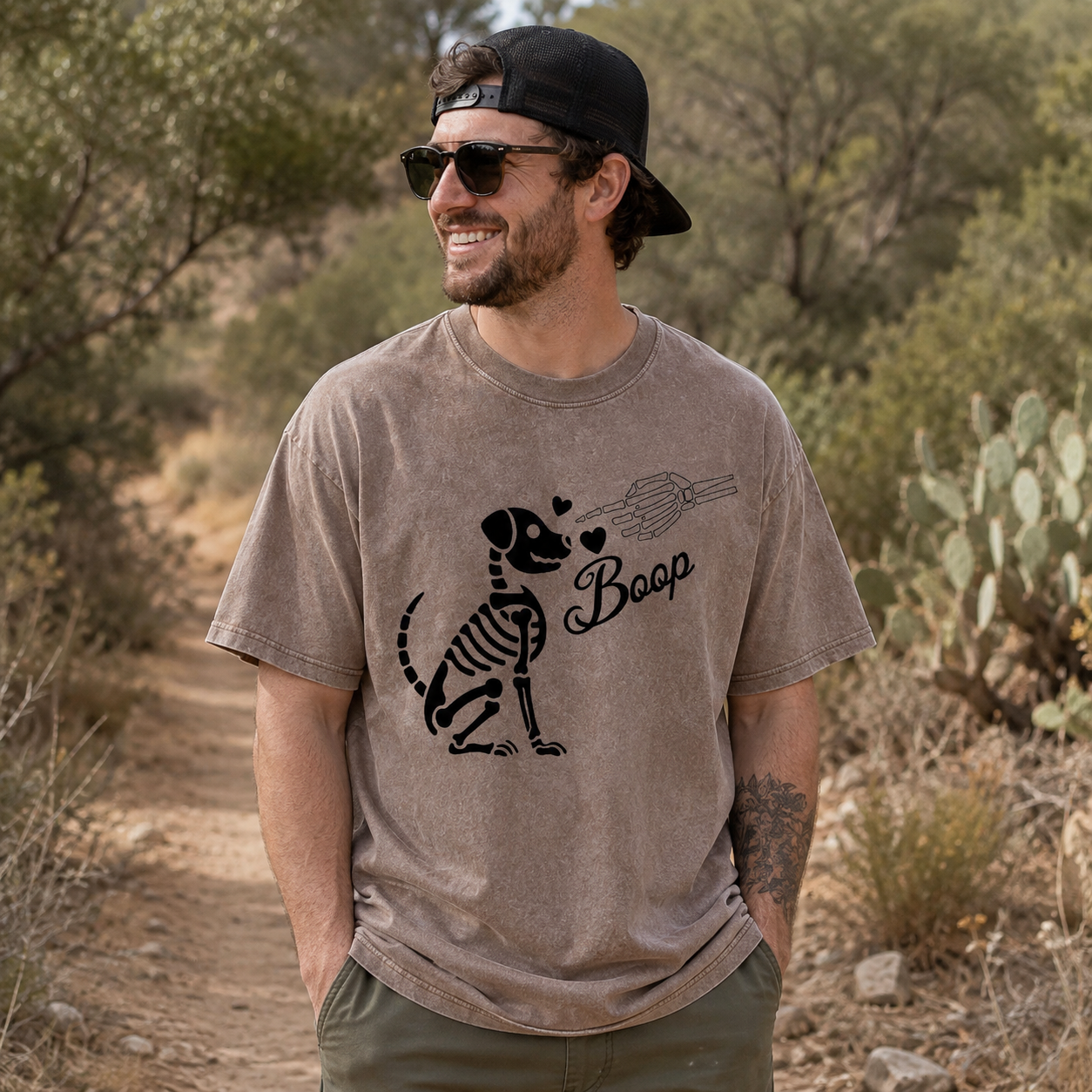 Boop to the Bone Washed T-Shirt