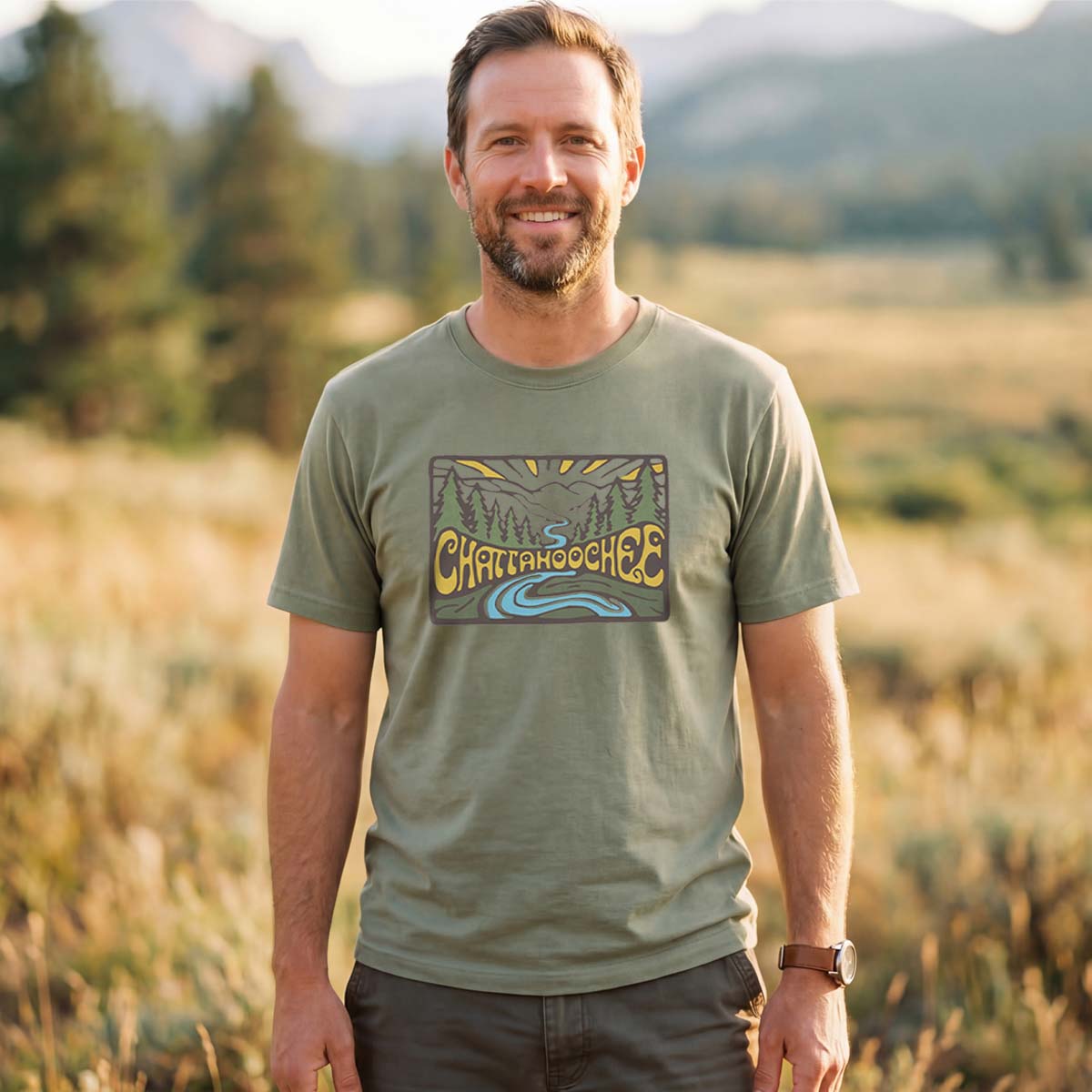 Chattahoochee National Forest Tee Cotton Classic T-Shirt