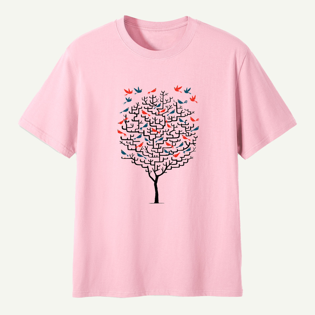 Birds Of Freedom Tree T-Shirt
