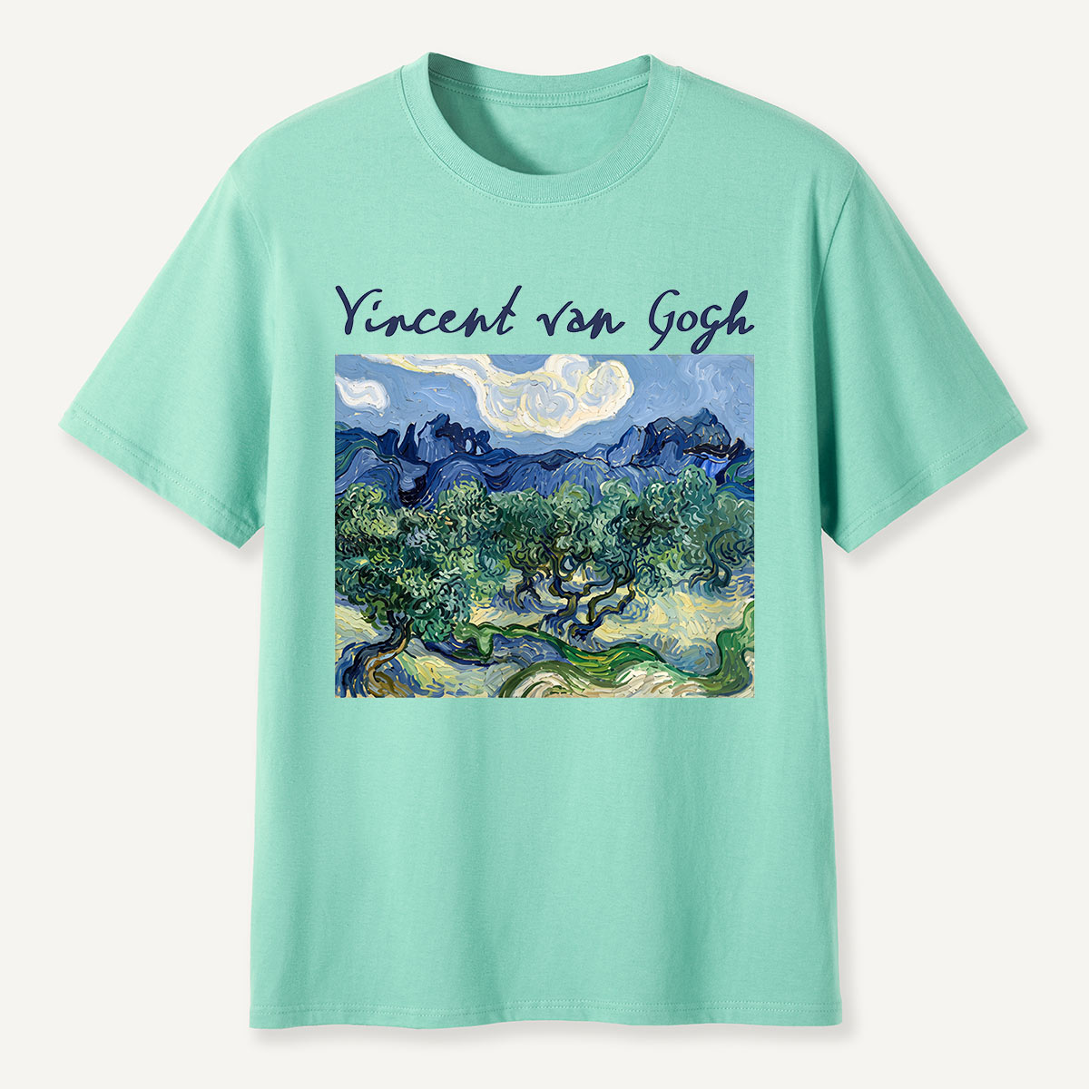 Vincent van Gogh Olive Grove Art T-Shirt