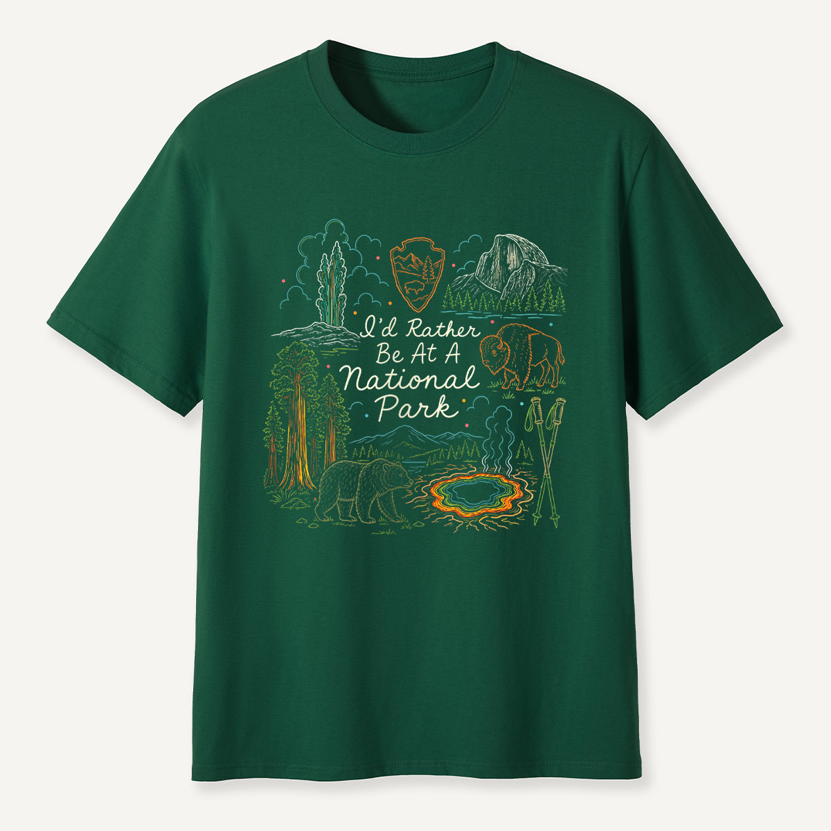 I’d Rather Be at a National Park T-Shirt