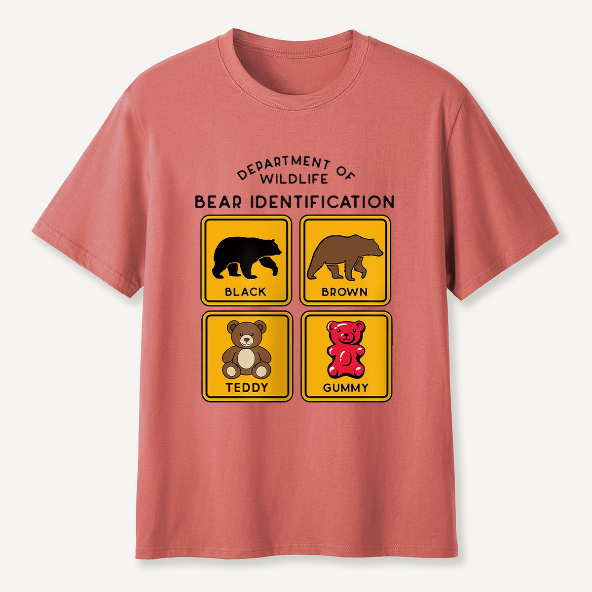 Department of Wildlife Bear Identification T‑Shirt