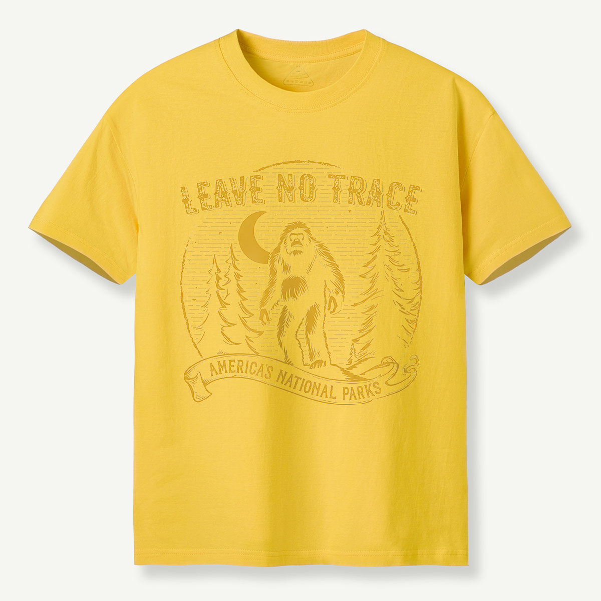 Denali National Park Bear Alaska Badge T-Shirt