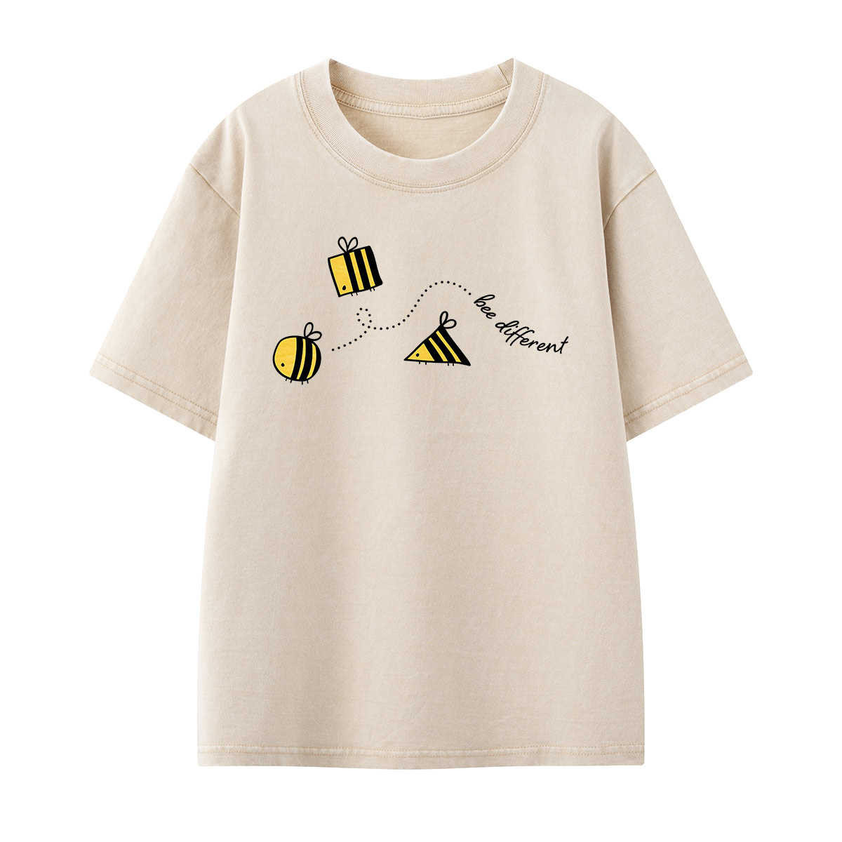 Bee Different Kids Washed T-Shirt
