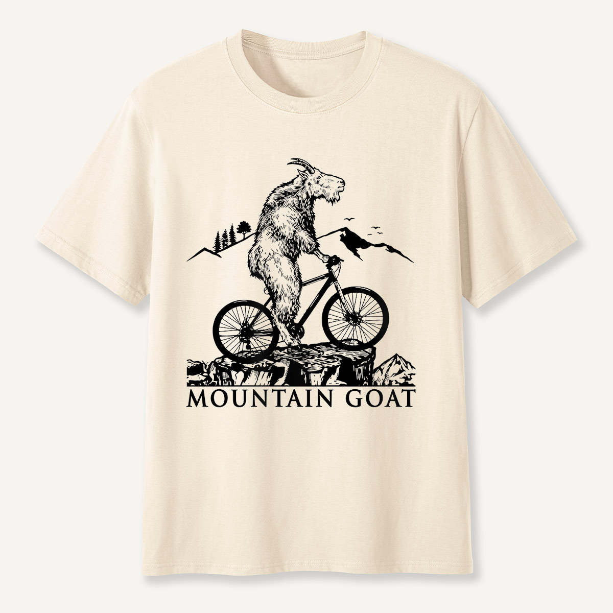 Mountain Goat Bicycle Adventure T-Shirt