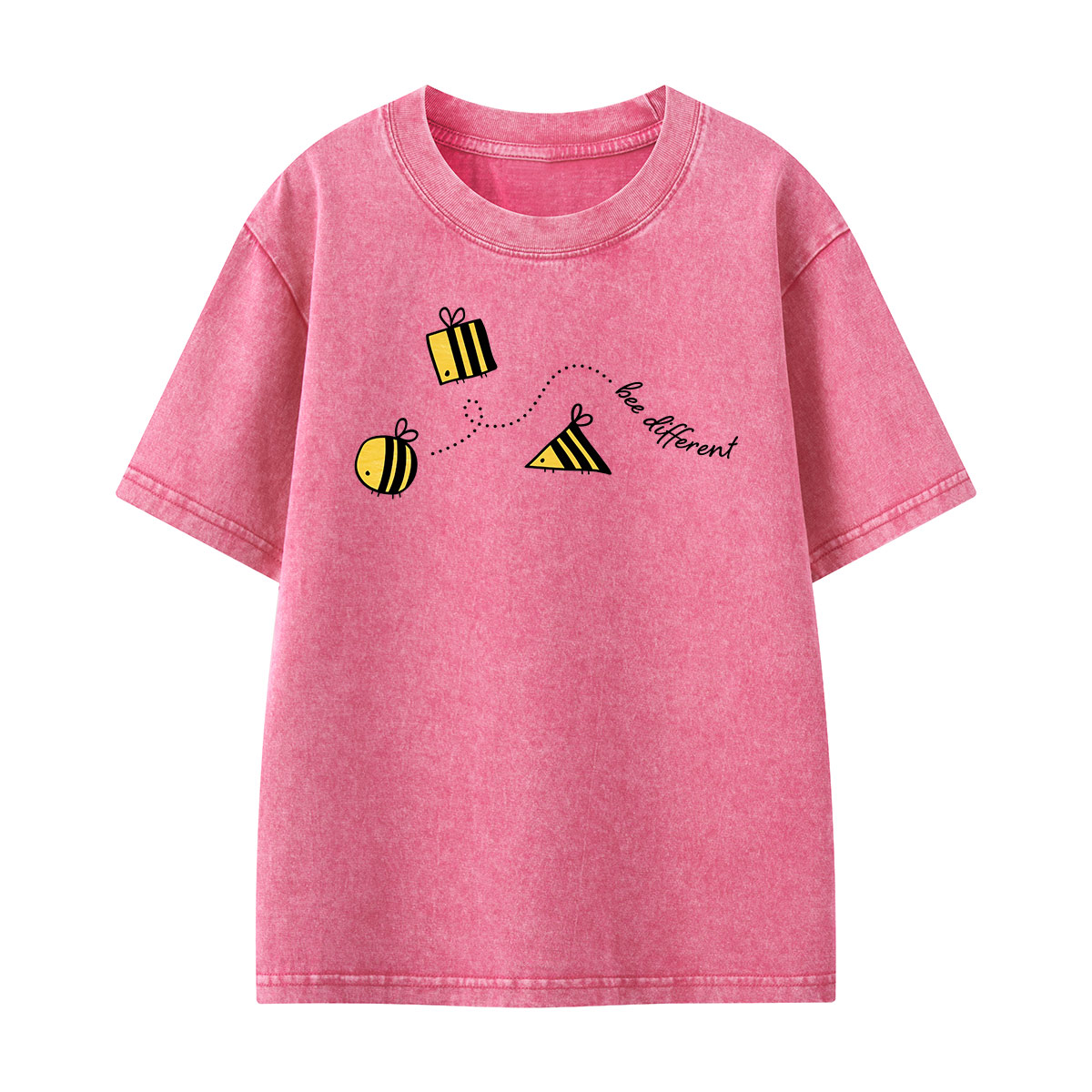 Bee Different Kids Washed T-Shirt