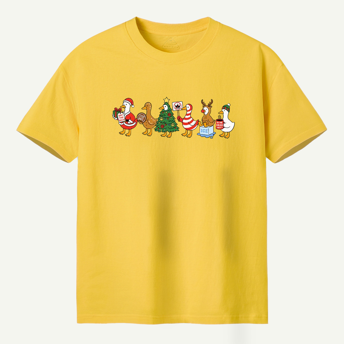 Chaotic Christmas Goose Parade T-Shirt