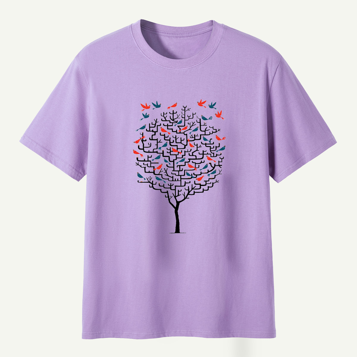Birds Of Freedom Tree T-Shirt