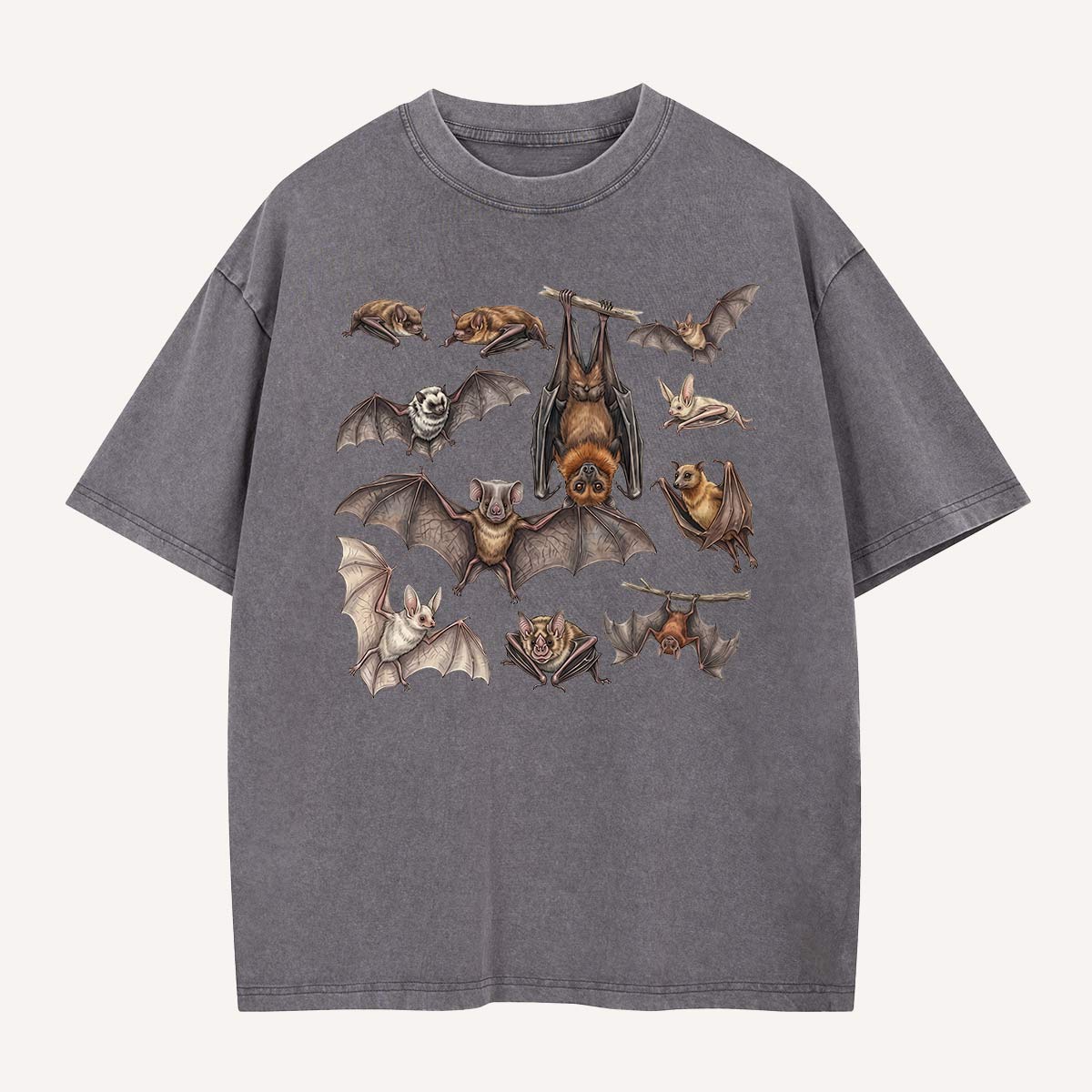 Bat Squad Lineup Washed T-Shirt