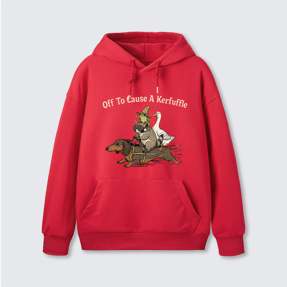 Off To Cause A Kerfuffle Hoodie