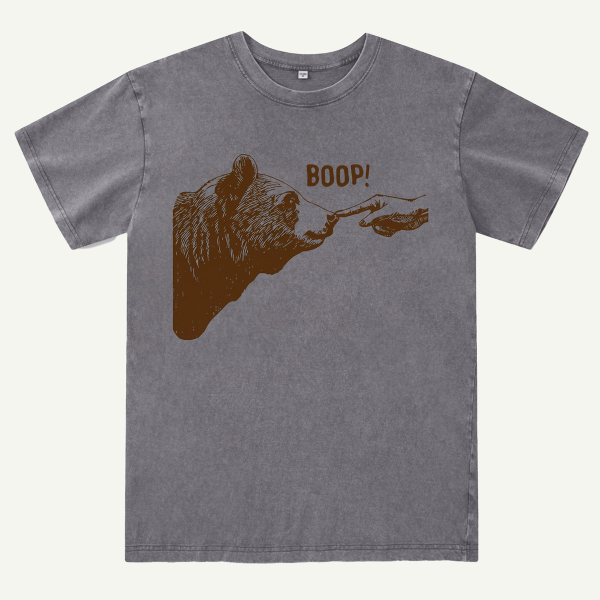 Boop Bear Nose Washed T-Shirt