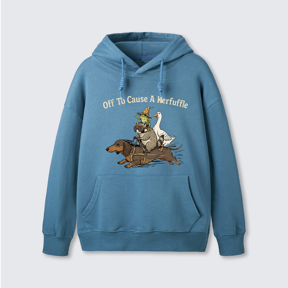 Off To Cause A Kerfuffle Hoodie